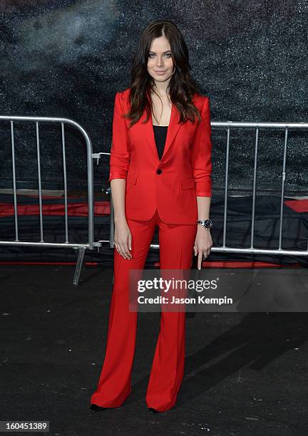 Actress Yuliya Snigir attends the Twentieth Century Fox Celebrates 25 Years Of "Die Hard" event at Fox Studio Lot on January 31, 2013 in Century...