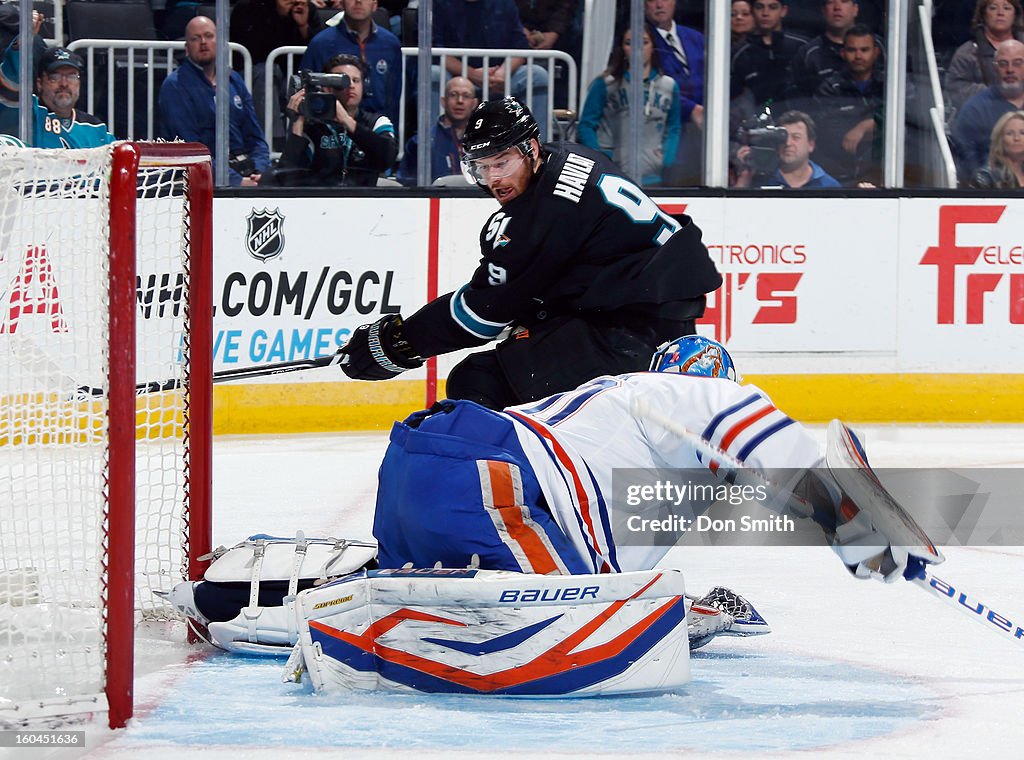 Edmonton Oilers v San Jose Sharks