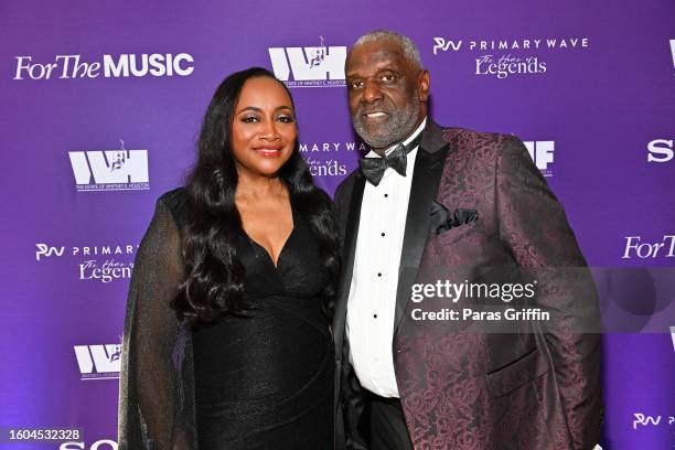 Pat Houston and Gary Houston attend the Whitney Houston Legacy Foundation of Love Gala at The St. Regis Atlanta on August 09, 2023 in Atlanta,...