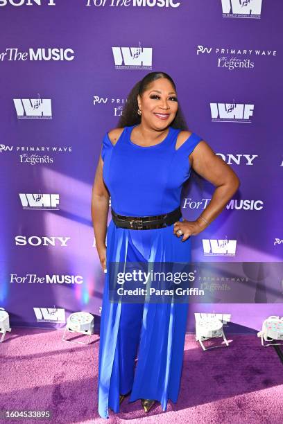 Trina Braxton attends the Whitney Houston Legacy Foundation of Love Gala at The St. Regis Atlanta on August 09, 2023 in Atlanta, Georgia.