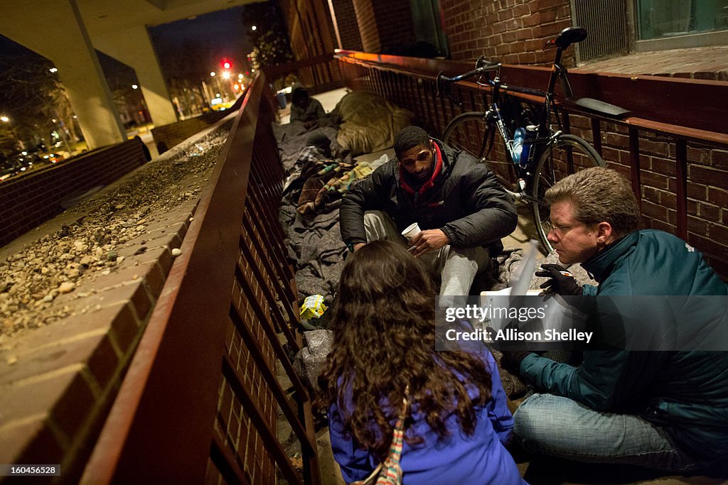 Eric Shinseki And Shaun Donovan Join "Point-In-Time" Walk To Count Homeless