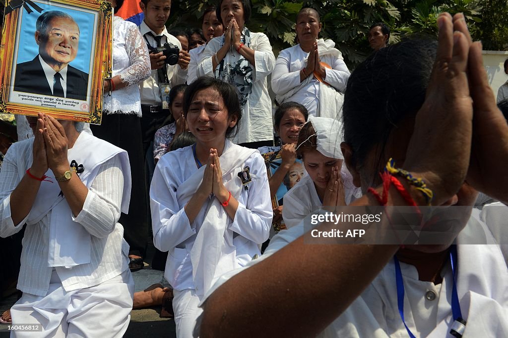 CAMBODIA-ROYALS-SIHANOUK