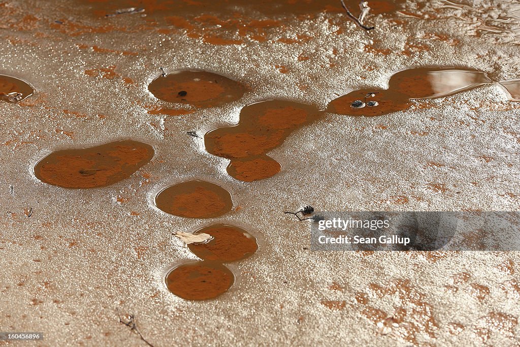 Rivers Tinted Red Following Mine Closures