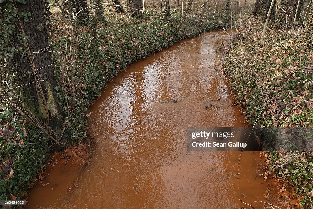 Rivers Tinted Red Following Mine Closures