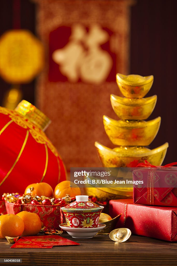 Chinese traditional items for Chinese New Year