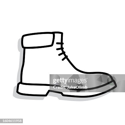 Work Boot Doodle 5 Work Boot Doodle 5
