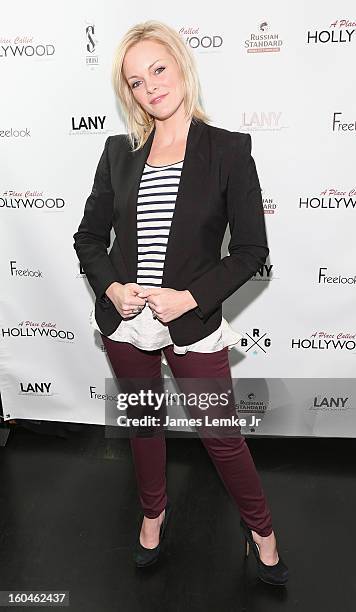 Martha Madison attends the "A Place Called Hollywood" Official Wrap Party held at the Smoke Steakhouse on January 31, 2013 in West Hollywood,...