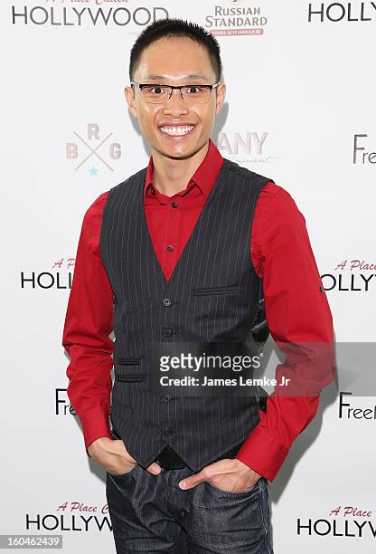 Adrian Voo attends the "A Place Called Hollywood" Official Wrap Party held at the Smoke Steakhouse on January 31, 2013 in West Hollywood, California.