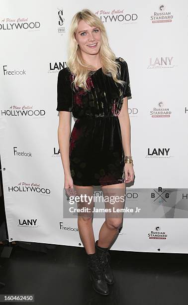 Mackenzie Mason attends the "A Place Called Hollywood" Official Wrap Party at Smoke Steakhouse on January 31, 2013 in West Hollywood, California.
