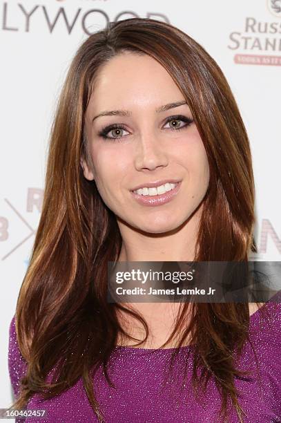 Celeste Fianna attends the "A Place Called Hollywood" Official Wrap Party held at the Smoke Steakhouse on January 31, 2013 in West Hollywood,...