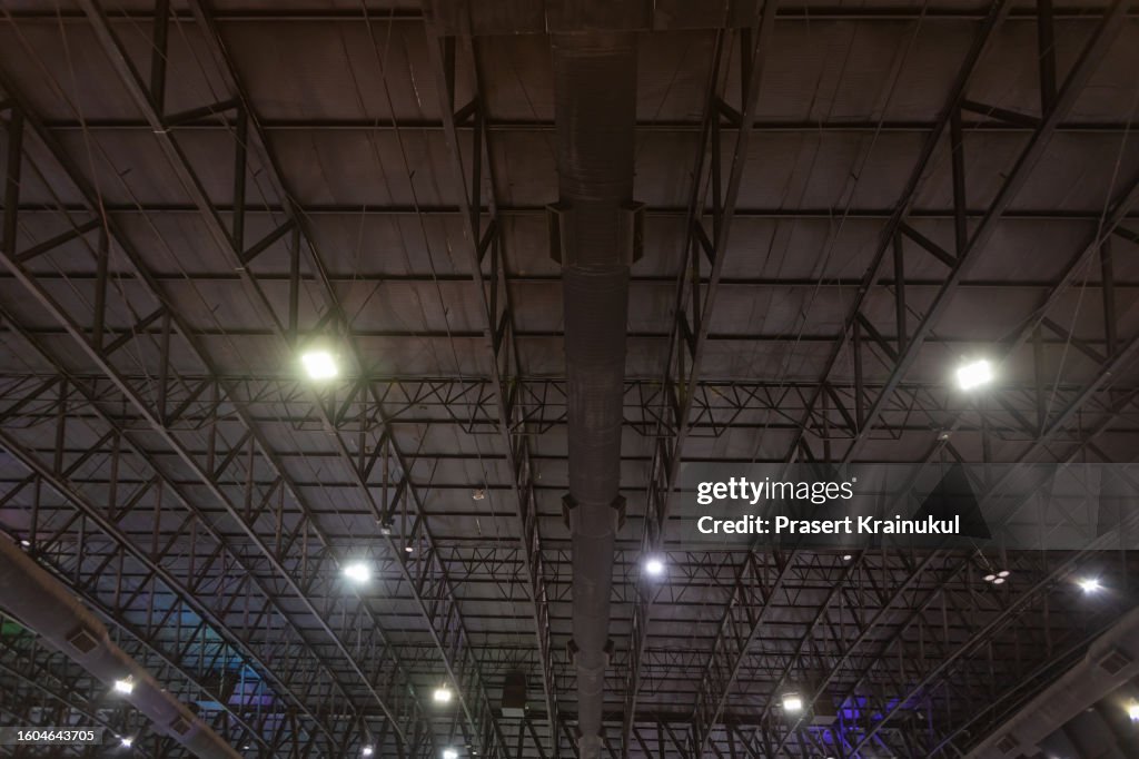 Roof of the exhibition hall