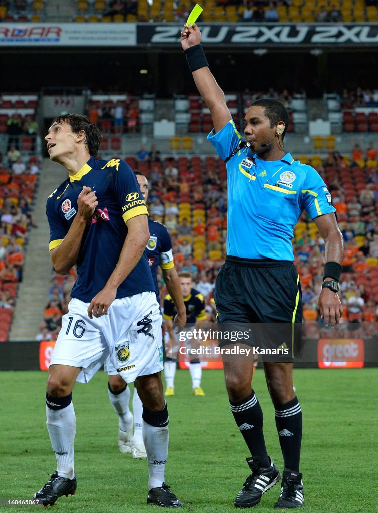 A-League Rd 19 - Brisbane v Central Coast