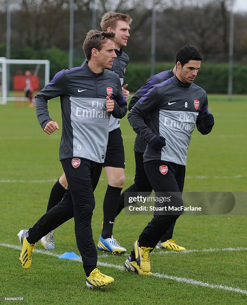 Arsenal Training Session