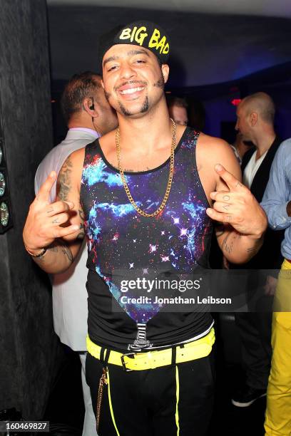 SkyBlu at the SkyBlu "Pop Bottles" Single Release Party at Lure on January 31, 2013 in Hollywood, California.