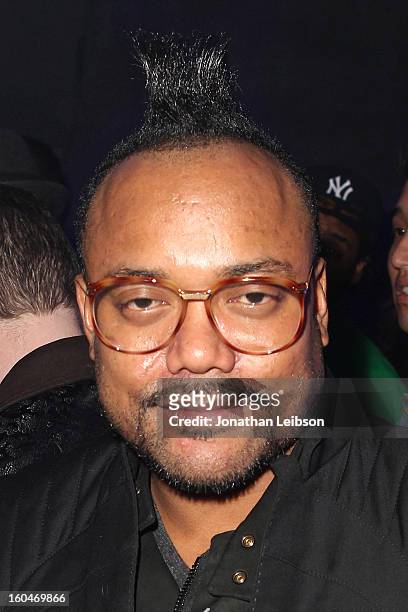 Apl.de.ap at the SkyBlu "Pop Bottles" Single Release Party at Lure on January 31, 2013 in Hollywood, California.