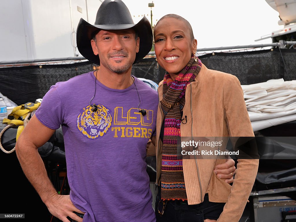 Tim McGraw Performs On ABC's "Good Morning America"