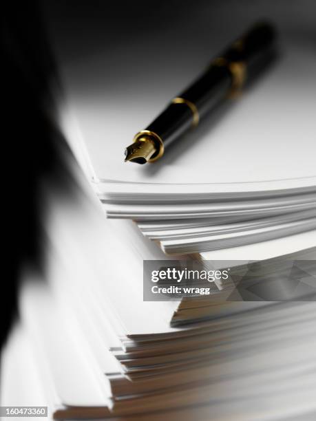 Pen Paper And Computer 38 Computer Paper Stack Stock Photos, High-Res Pictures, and Images ...