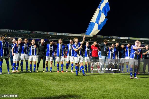 Joey Roggeveen of FC Den Bosch, Victor van den Bogert of FC Den Bosch, Yuya Ikeshita of FC Den Bosch, Gedion Zelalem of FC Den Bosch, Vieri Kotzebue...