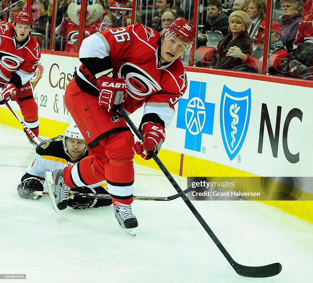 Boston Bruins v Carolina Hurricanes