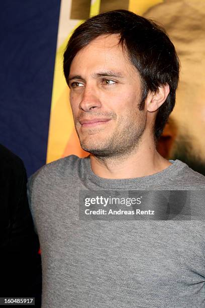 Gael Garcia Bernal attends 'NO!' Germany Premiere at Filmtheater am Friedrichshain on February 1, 2013 in Berlin, Germany.