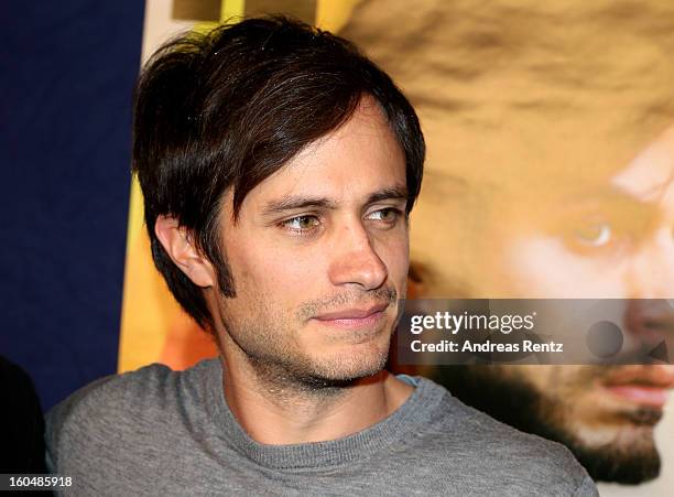 Gael Garcia Bernal attends 'NO!' Germany Premiere at Filmtheater am Friedrichshain on February 1, 2013 in Berlin, Germany.