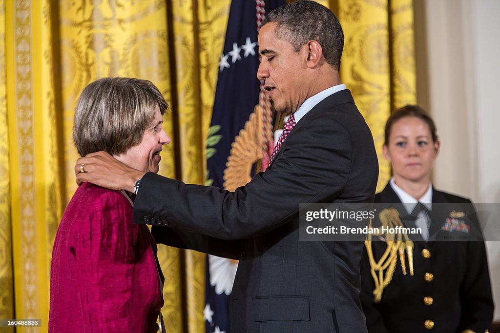 Obama Honors Winners Of The Nat'l Medal Of Science, Technology, Innovation