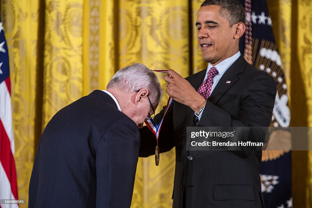 Obama Honors Winners Of The Nat'l Medal Of Science, Technology, Innovation