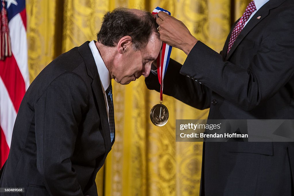 Obama Honors Winners Of The Nat'l Medal Of Science, Technology, Innovation