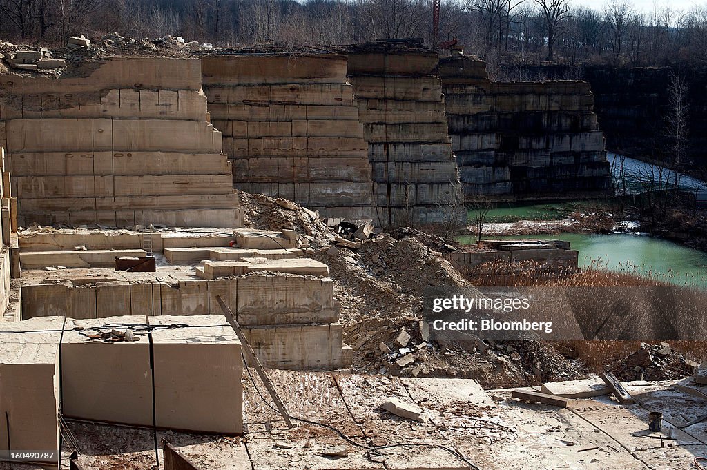 Operations Inside Cleveland Quarries As Construction Spending Rises More Than Forecast