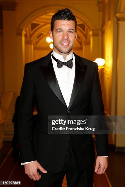 Michael Ballack attends the 'Semper Opera Ball 2013' on February 1, 2013 in Dresden, Germany.
