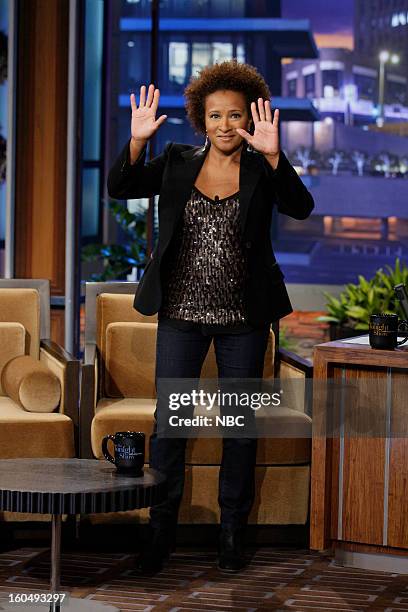 Episode 4400 -- Pictured: Comedian Wanda Sykes arrives on February 1, 2013 --