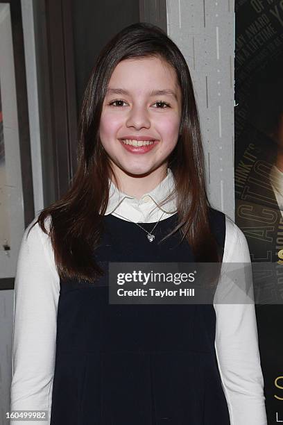 Actress Fatima Ptacek of "Curfew" attends the NYC Theatrical Opening of Oscar Nominated Short Films at IFC Center on February 1, 2013 in New York...