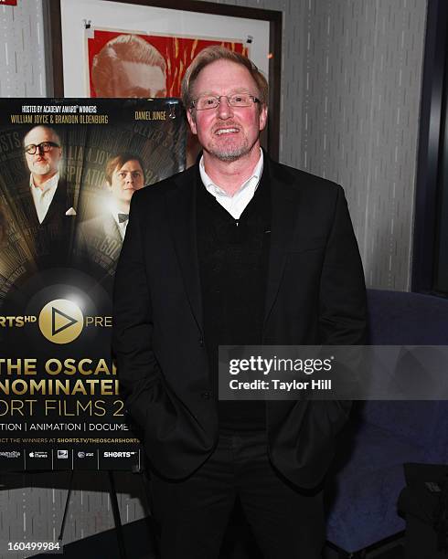 Chief Executive of Shorts International Carter Pilcher attends the NYC Theatrical Opening of Oscar Nominated Short Films at IFC Center on February 1,...