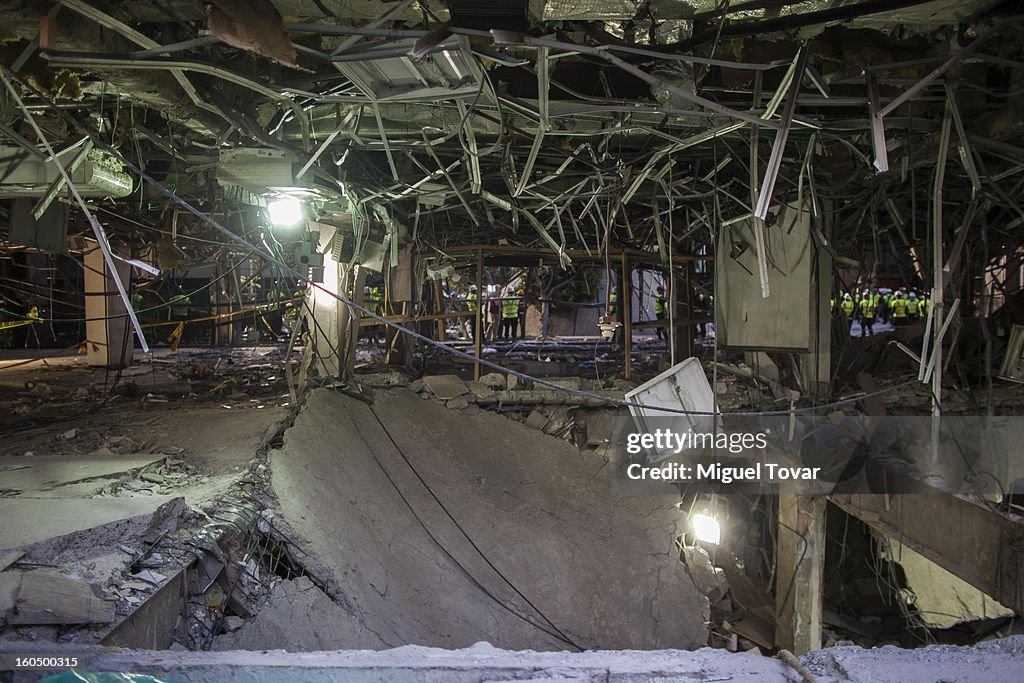 Explosion at PEMEX Building in Mexico City