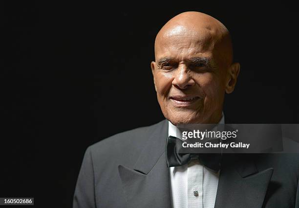 Spingarn Medal honoree Harry Belafonte poses for a portrait during the 44th NAACP Image Awards at The Shrine Auditorium on February 1, 2013 in Los...
