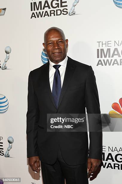 Red Carpet -- Pictured: Dennis Haysbert arrives at The Shrine Auditorium, February 1, 2013 --