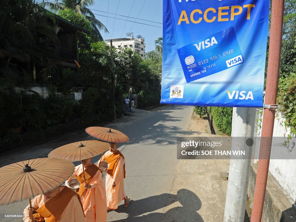 MYANMAR-US-BANKING-VISA