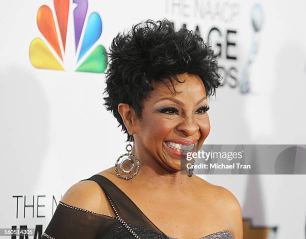 Gladys Knight arrives at the 44th NAACP Image Awards held at The Shrine Auditorium on February 1, 2013 in Los Angeles, California.