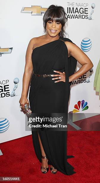 Niecy Nash arrives at the 44th NAACP Image Awards held at The Shrine Auditorium on February 1, 2013 in Los Angeles, California.