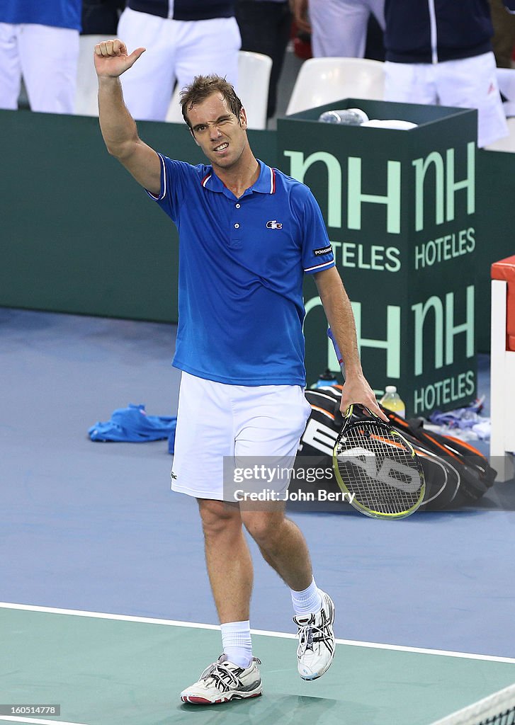 France v Israel - Davis Cup - Day 1 