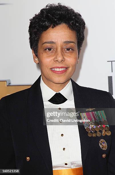 Vice Admiral Michelle Howard attends the 44th NAACP Image Awards at the Shrine Auditorium on February 1, 2013 in Los Angeles, California.