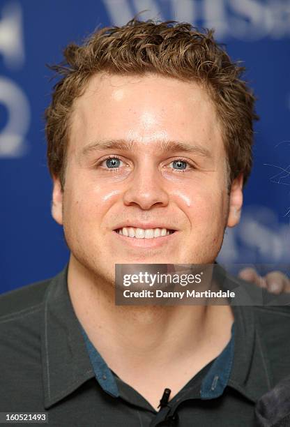 Spencer Pratt meet fans and sign copies of OK! Magazine at Brent Cross Shopping Centre on February 2, 2013 in London, England.