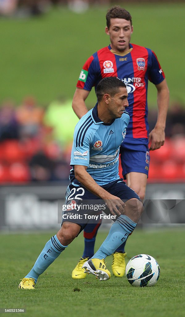 A-League Rd 19 - Newcastle v Sydney FC