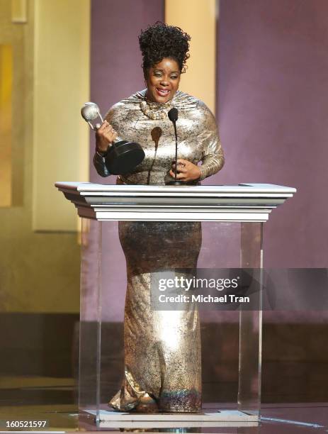 Loretta Devine attends the 44th NAACP Image Awards - show held at The Shrine Auditorium on February 1, 2013 in Los Angeles, California.