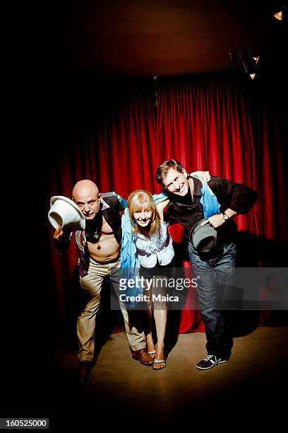 actors on stage - actor play stock pictures, royalty-free photos & images