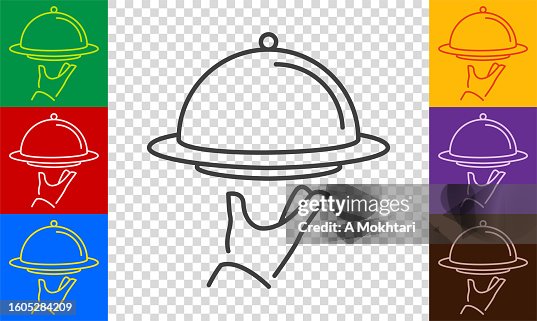 Kitchen bell icon. Kitchen bell icon.