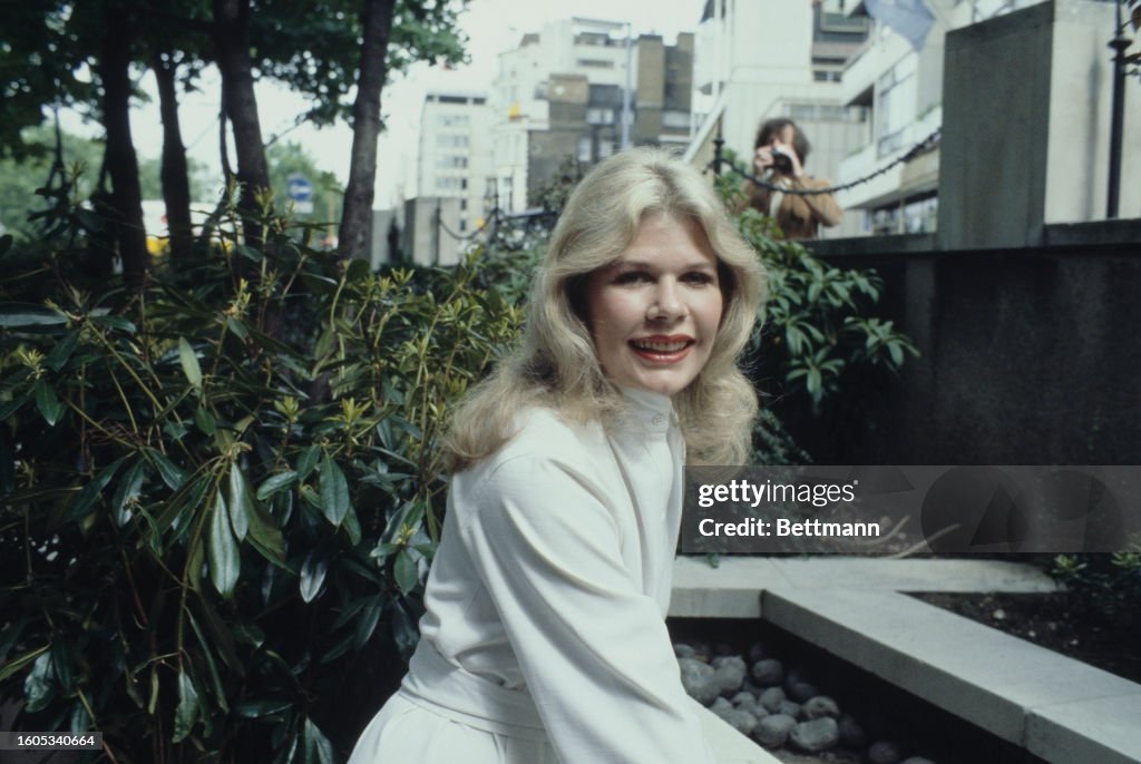 American actress Loretta Swit pictured during a visit to London