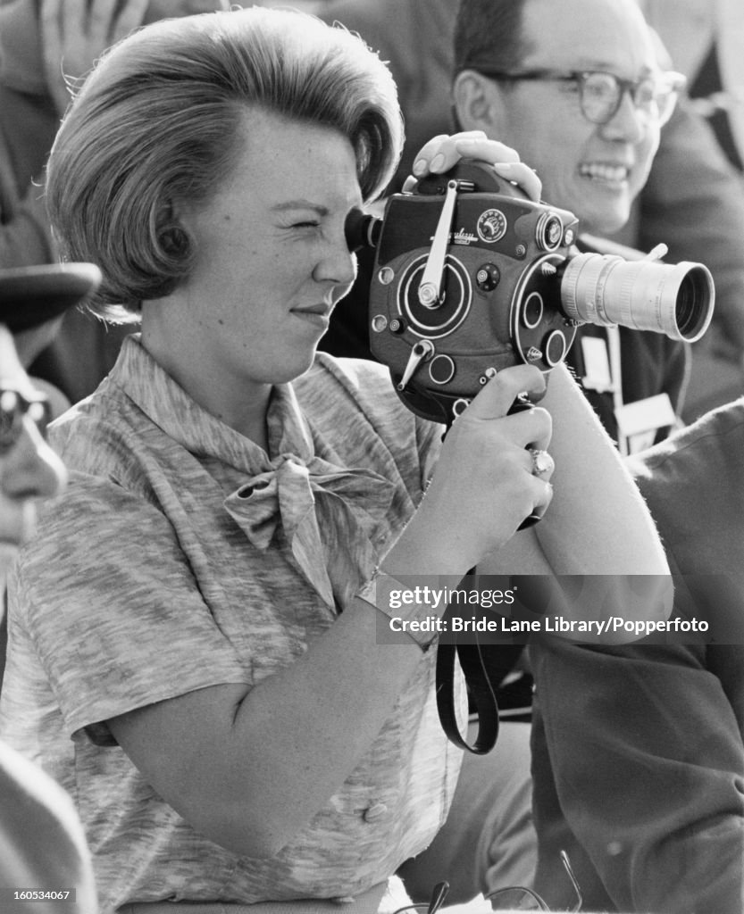 Princess Beatrix At XVIII Summer Olympics