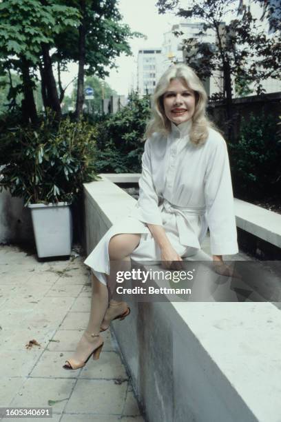 American actress Loretta Swit pictured during a visit to London, England, June 6th 1978.