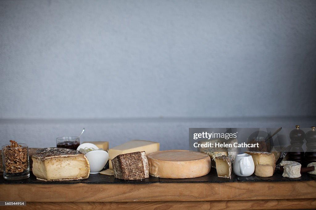 Cheese Trolley in Bourget du Lac